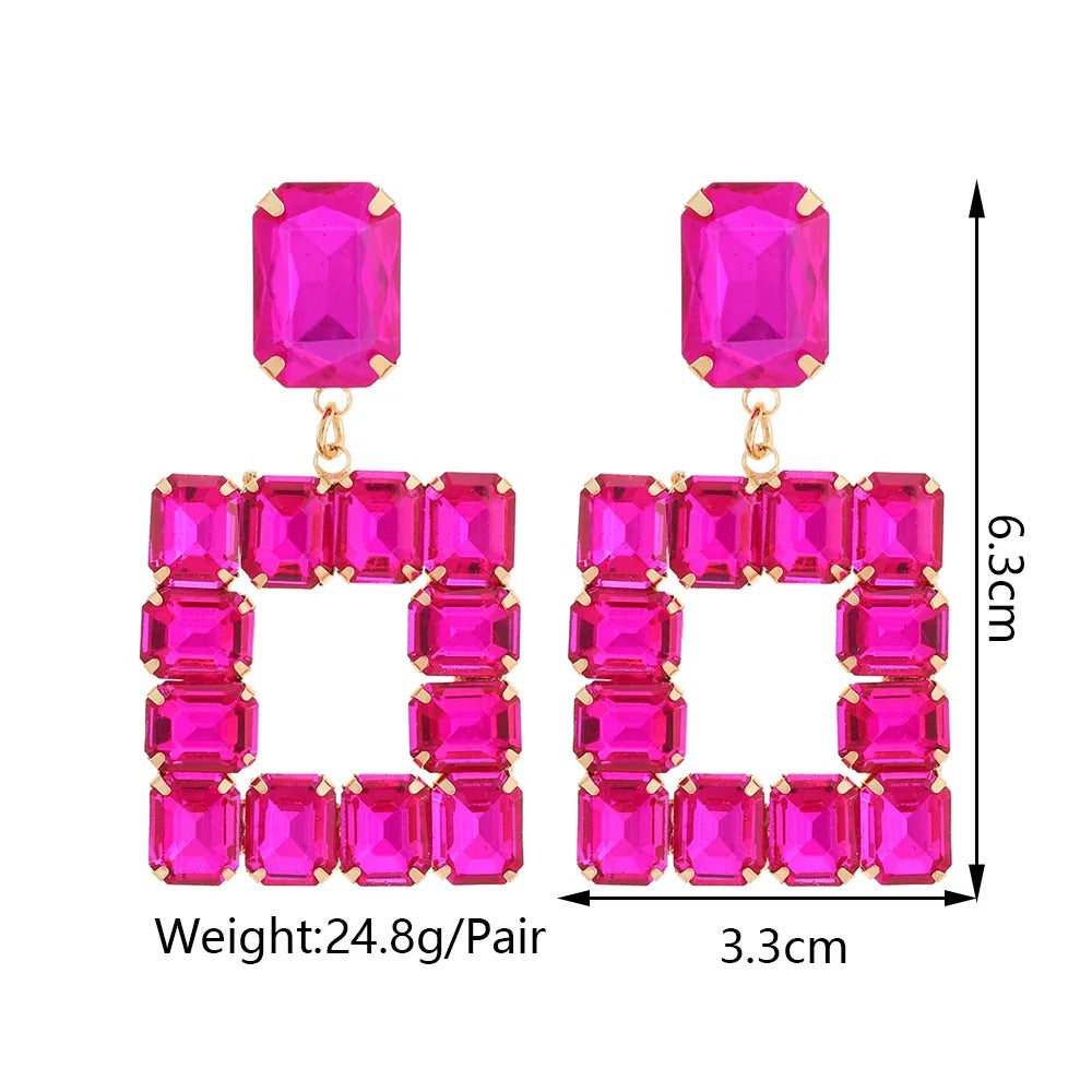 Blocked Right Earrings