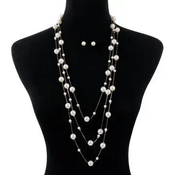 Pearls are the Point Necklace