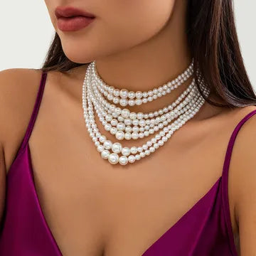 Pearls are the Point Necklace