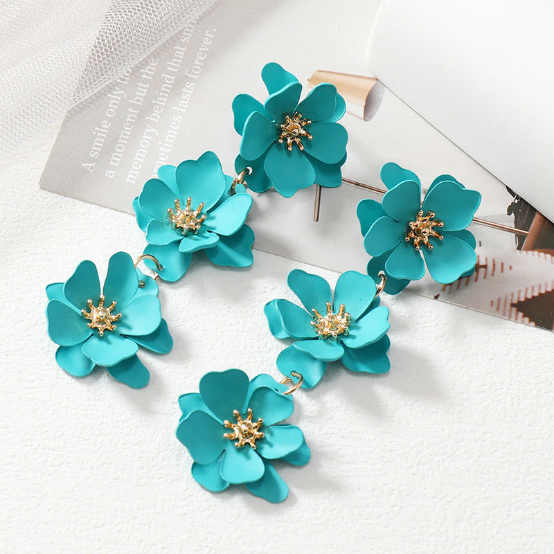 Flower Garden Flow Earrings