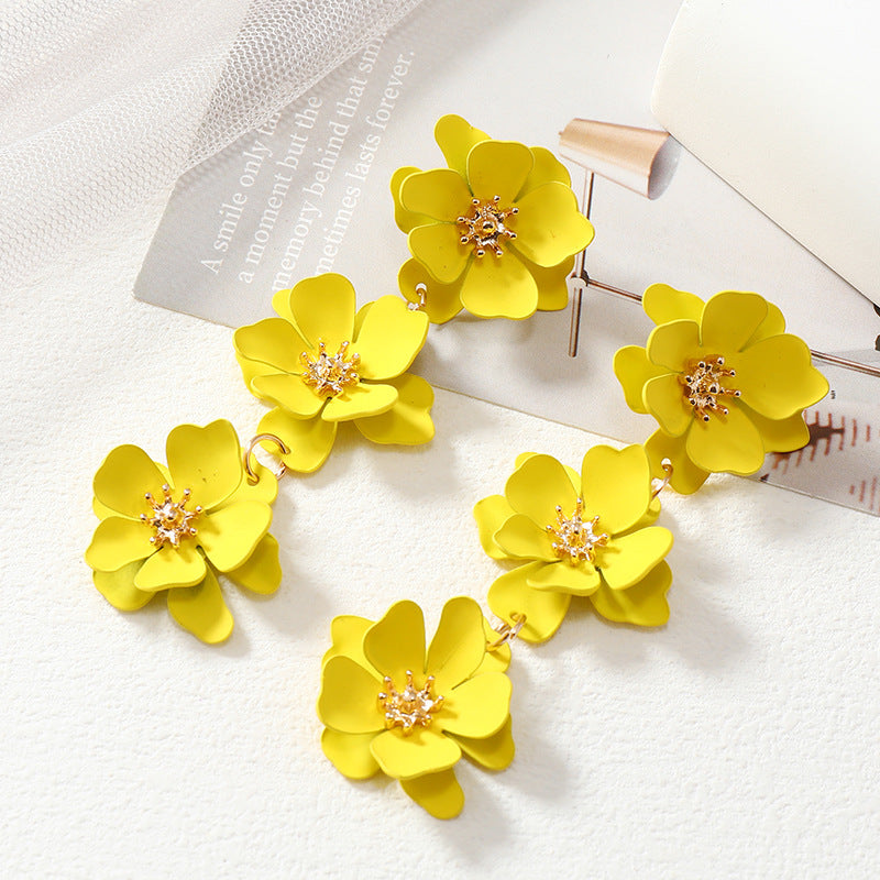 Flower Garden Flow Earrings