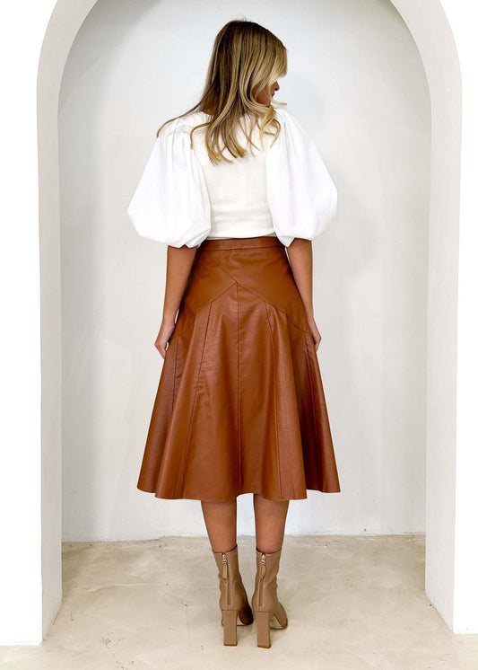 Caramel Smooth Skirt